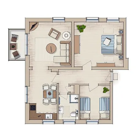 Apartmán Haus Auguste, Haubentaucher