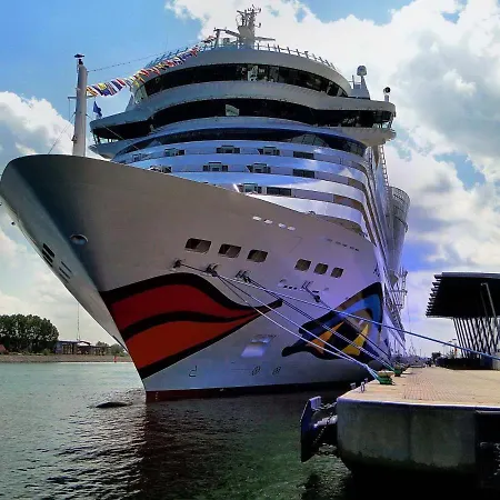 公寓 Haus Auguste, Haubentaucher 罗斯托克